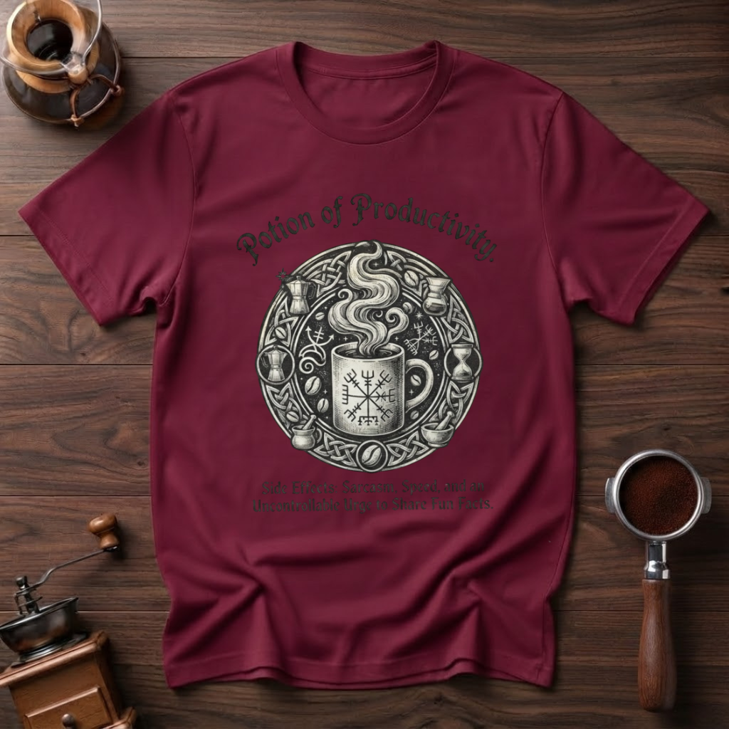 The Coffee Spell Dyed T-shirt