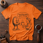 Brewing Smiles Since Sunrise Dyed T-Shirt