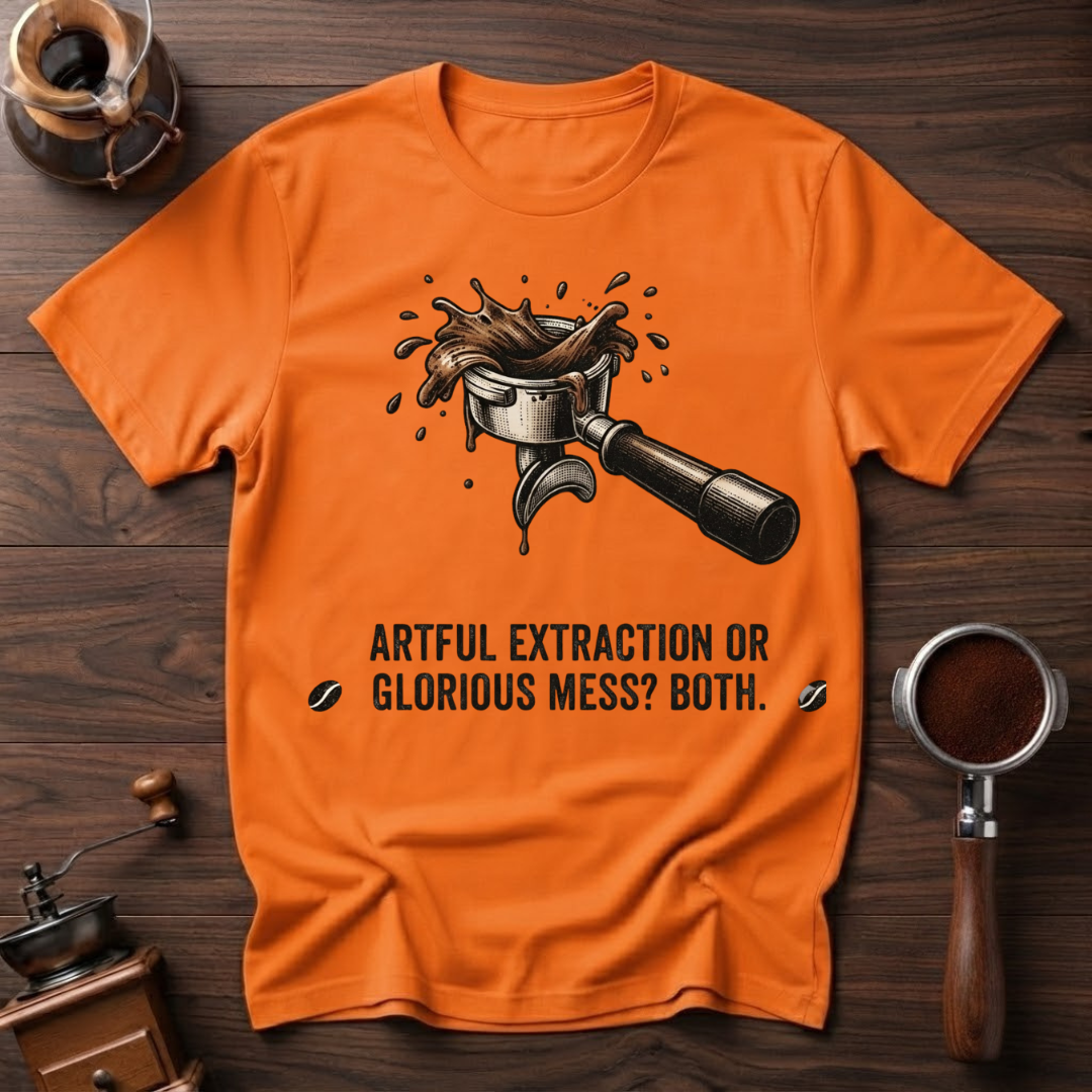 Artful Distraction or Glorious Mess: Both Dyed T-shirt