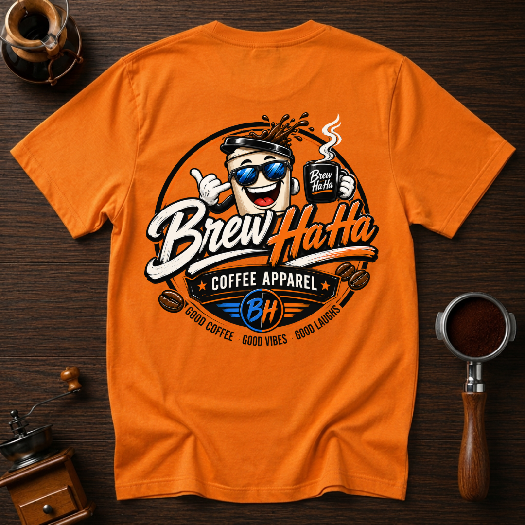 Brew HaHa Double Sided Logo Dyed T-shirt