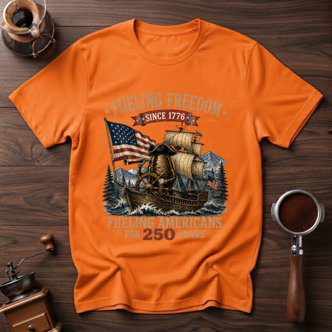 Journey to 250 Years of Freedom Dyed T-shirt