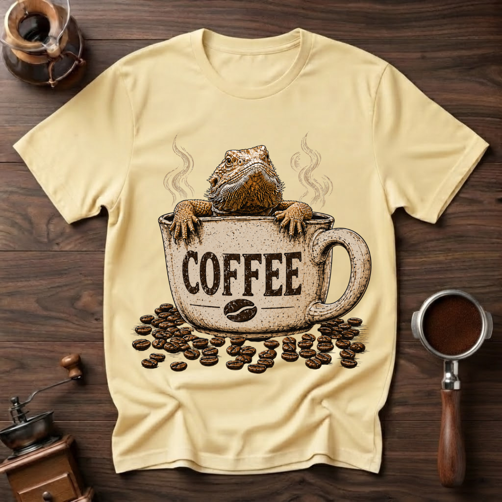 Dragon in a Mug Dyed T-shirt