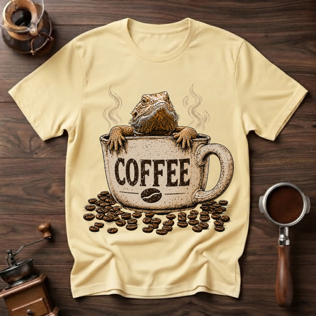 Dragon in a Mug Dyed T-shirt