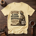 Beardie Parenting Style Dyed T-shirt