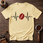 My Heart Beats for Coffee Dyed T-Shirt
