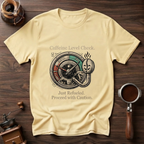 The Caffeine Fuel Guage Dyed T-shirt