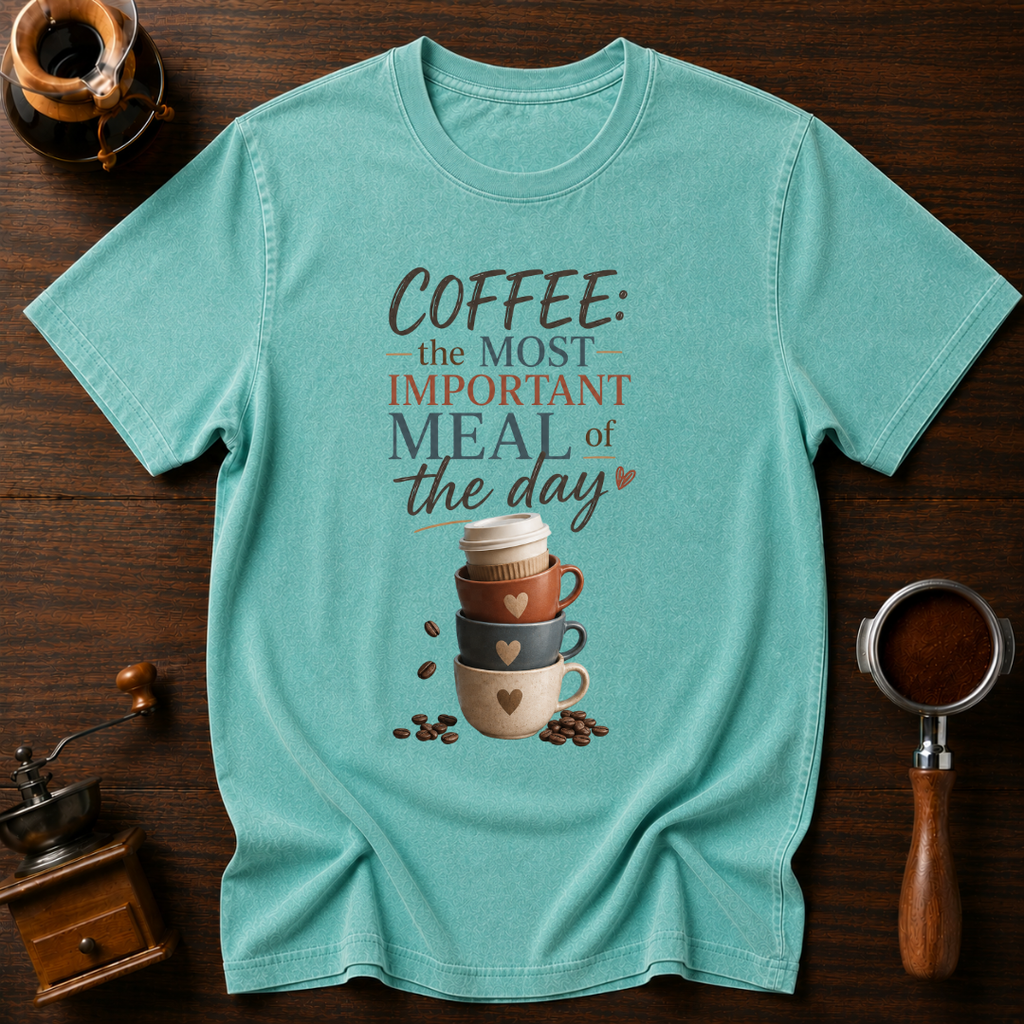 Most Important Meal of the Day Dyed T-shirt