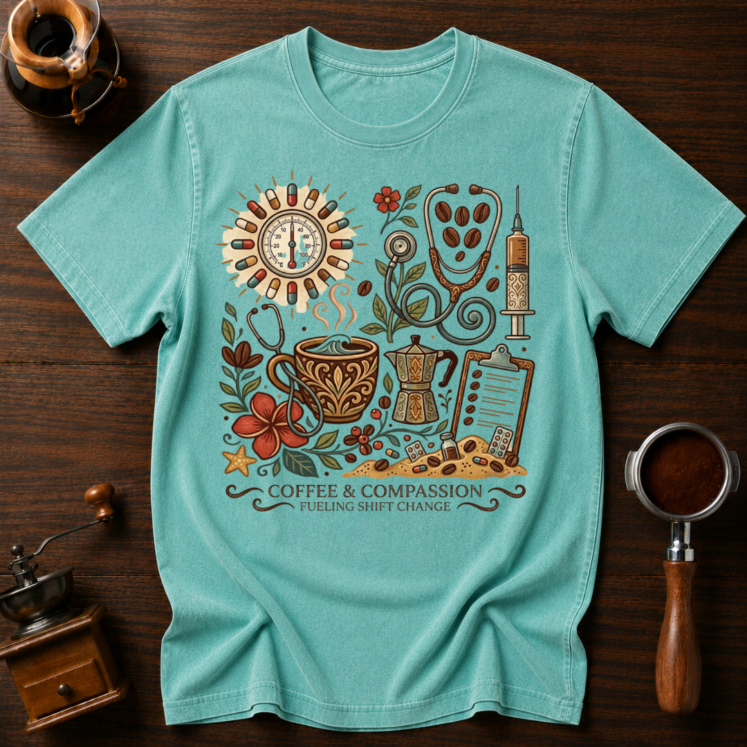 Coffee & Compassion Dyed T-shirt