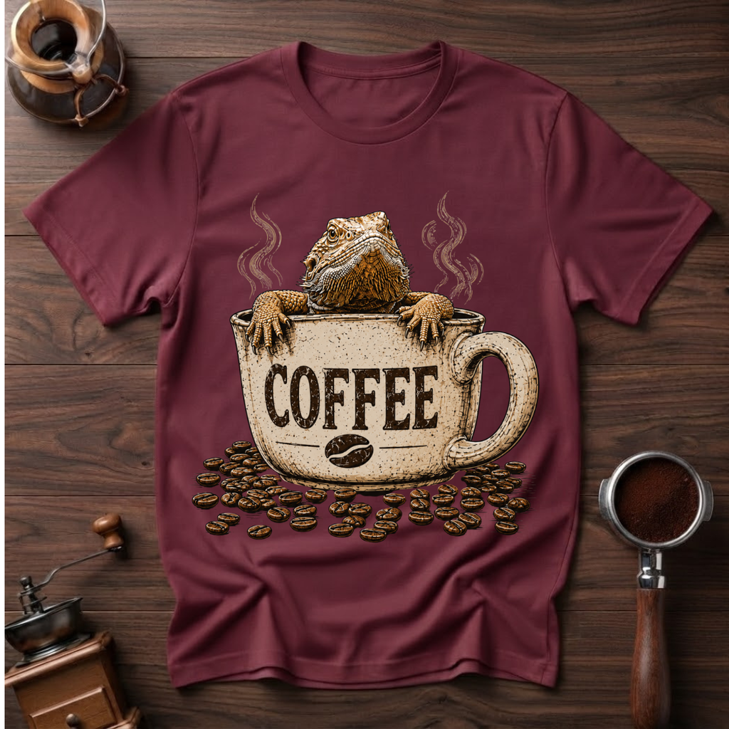 Dragon in a Mug Dyed T-shirt