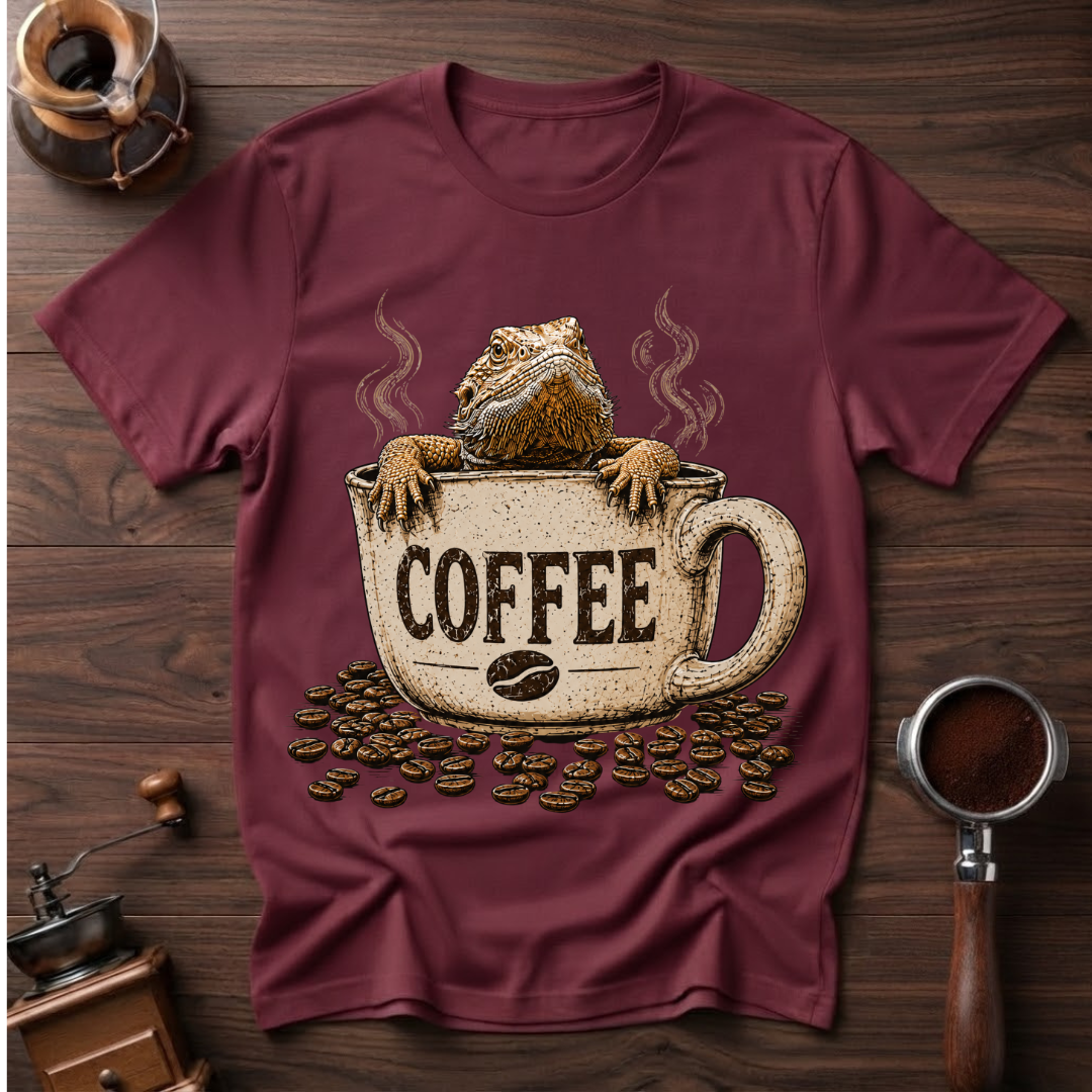 Dragon in a Mug Dyed T-shirt