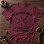 The Caffeine Junkie Dyed T-shirt