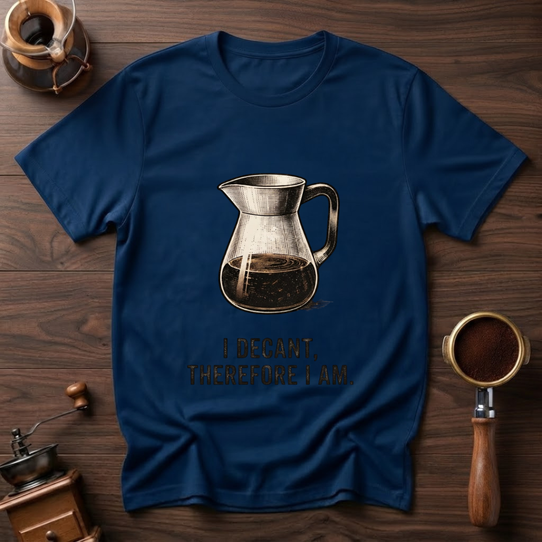 I Decant Therefore I Am Dyed T-shirt