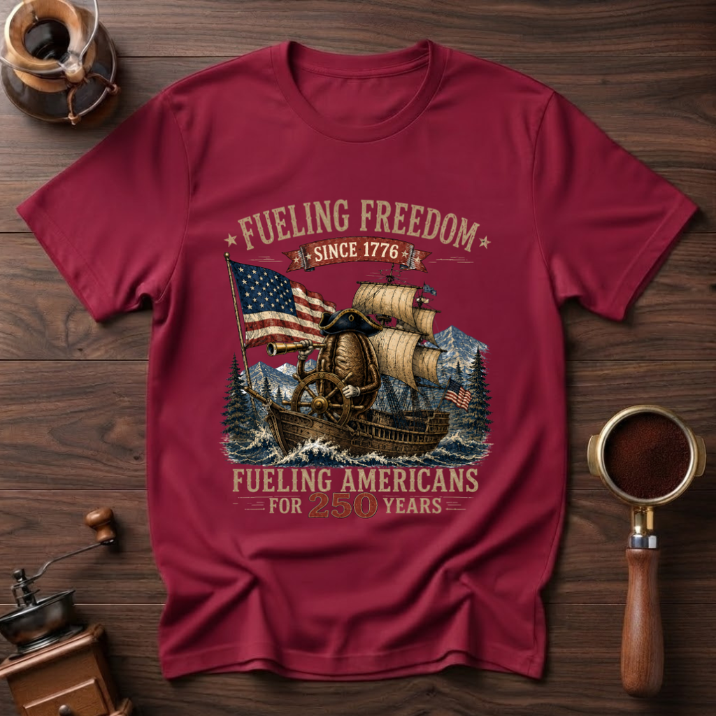 Journey to 250 Years of Freedom Dyed T-shirt
