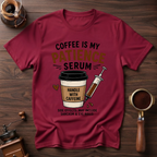 Coffee is My Patience Serum Dyed T-shirt