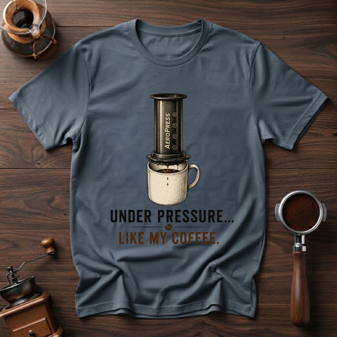 Coffee Under Pressure Dyed T-Shirt
