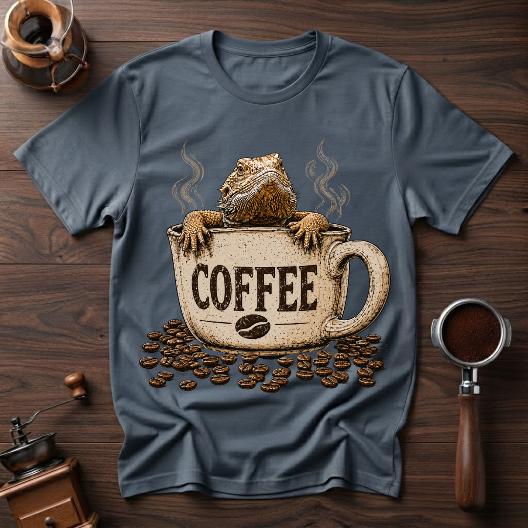 Dragon in a Mug Dyed T-shirt