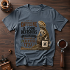 Beardie Parenting Style Dyed T-shirt