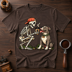 Coffee With My Pittie Dyed T-shirt