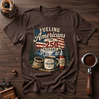 Strong Coffee Strong Country Dyed T-shirt