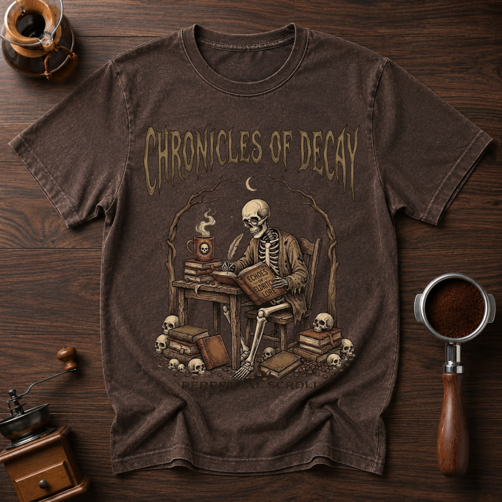 Chronicles of Decay Dyed T-shirt