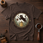 Black Cat Coffee Dyed T-shirt