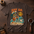 SPF 50 Espresso Double Dyed T-shirt