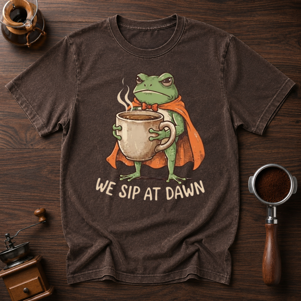 We Ride at Dawn Dyed T-shirt
