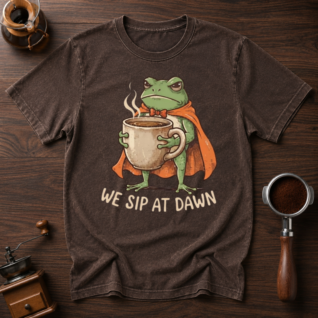 We Ride at Dawn Dyed T-shirt