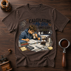Calculating My GPA One Cup at a Time Dyed T-shirt