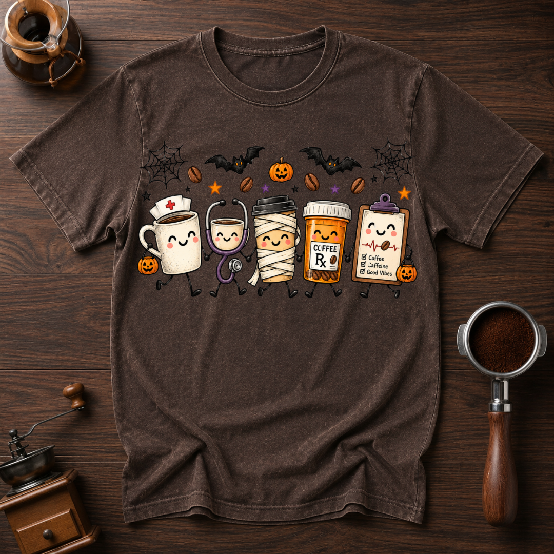 Coffee Rounds Dyed T-shirt