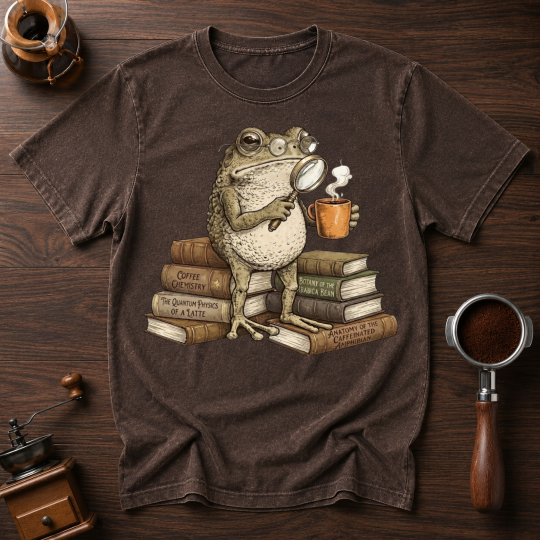 Caffeinated & Curious Dyed T-shirt