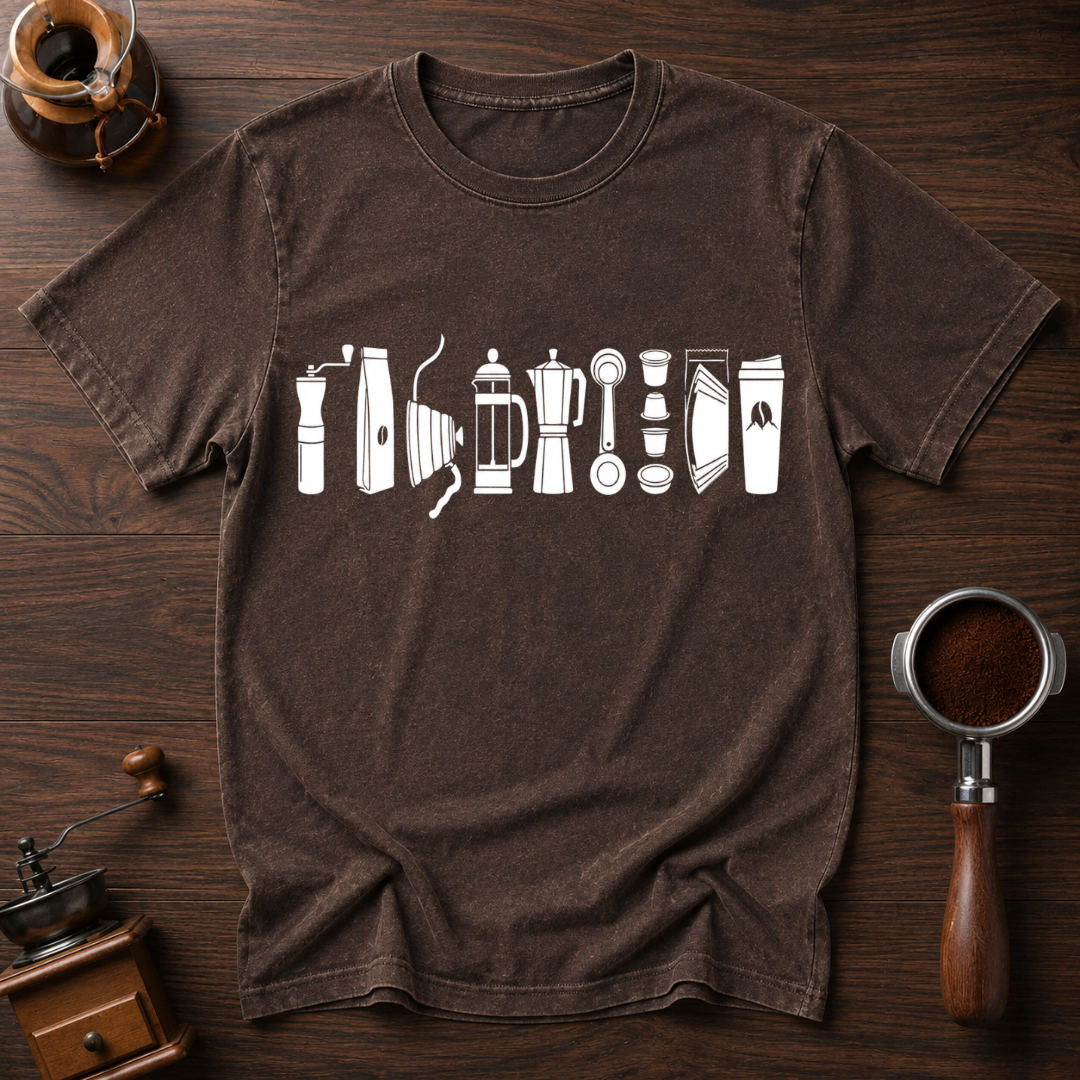 Coffee Essentials Dyed T-shirt