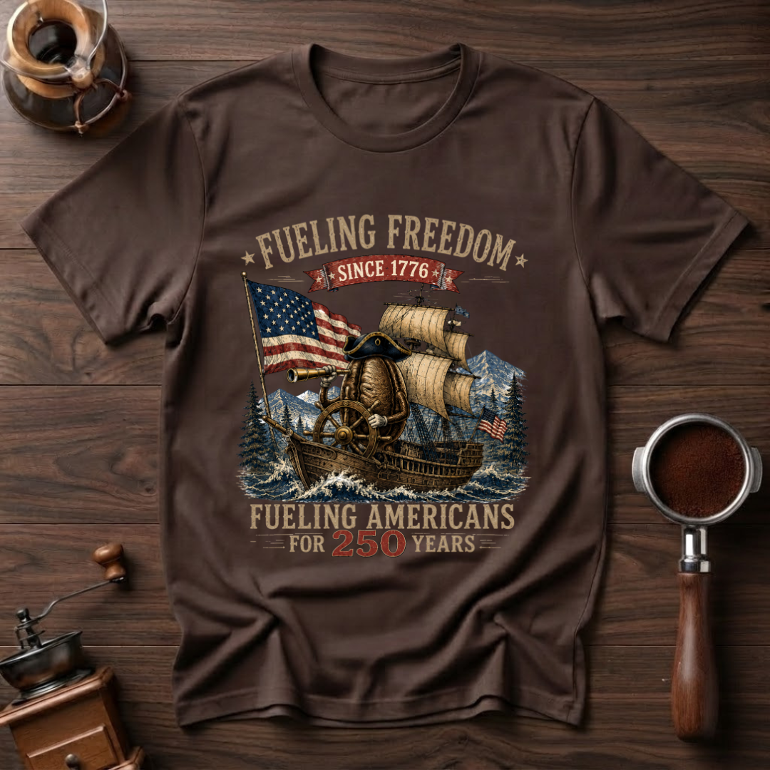 Journey to 250 Years of Freedom Dyed T-shirt