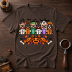 Frenchie Halloween Dyed T-shirt