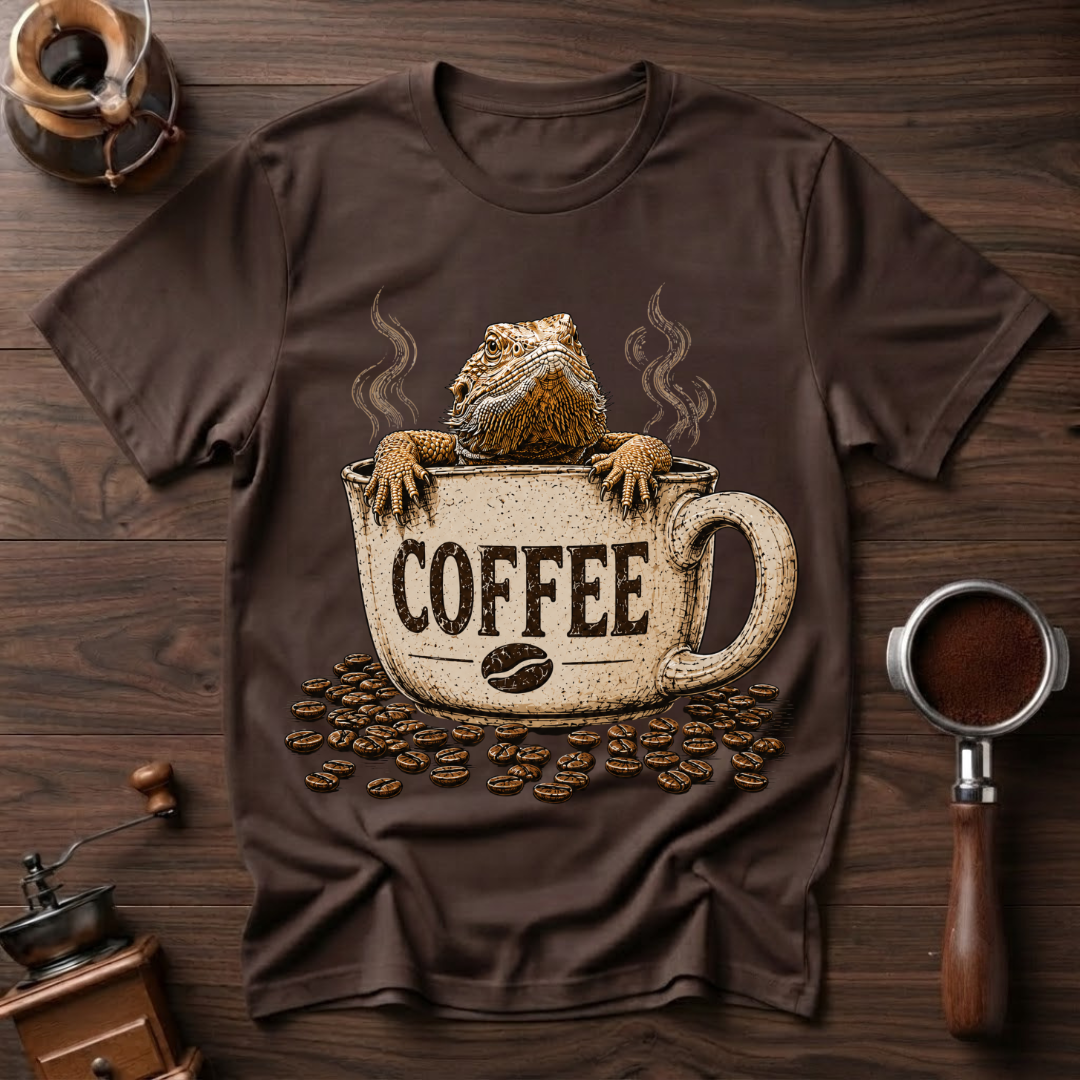 Dragon in a Mug Dyed T-shirt