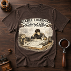 Degree Loading Fueled by Coffee Dyed T-shirt
