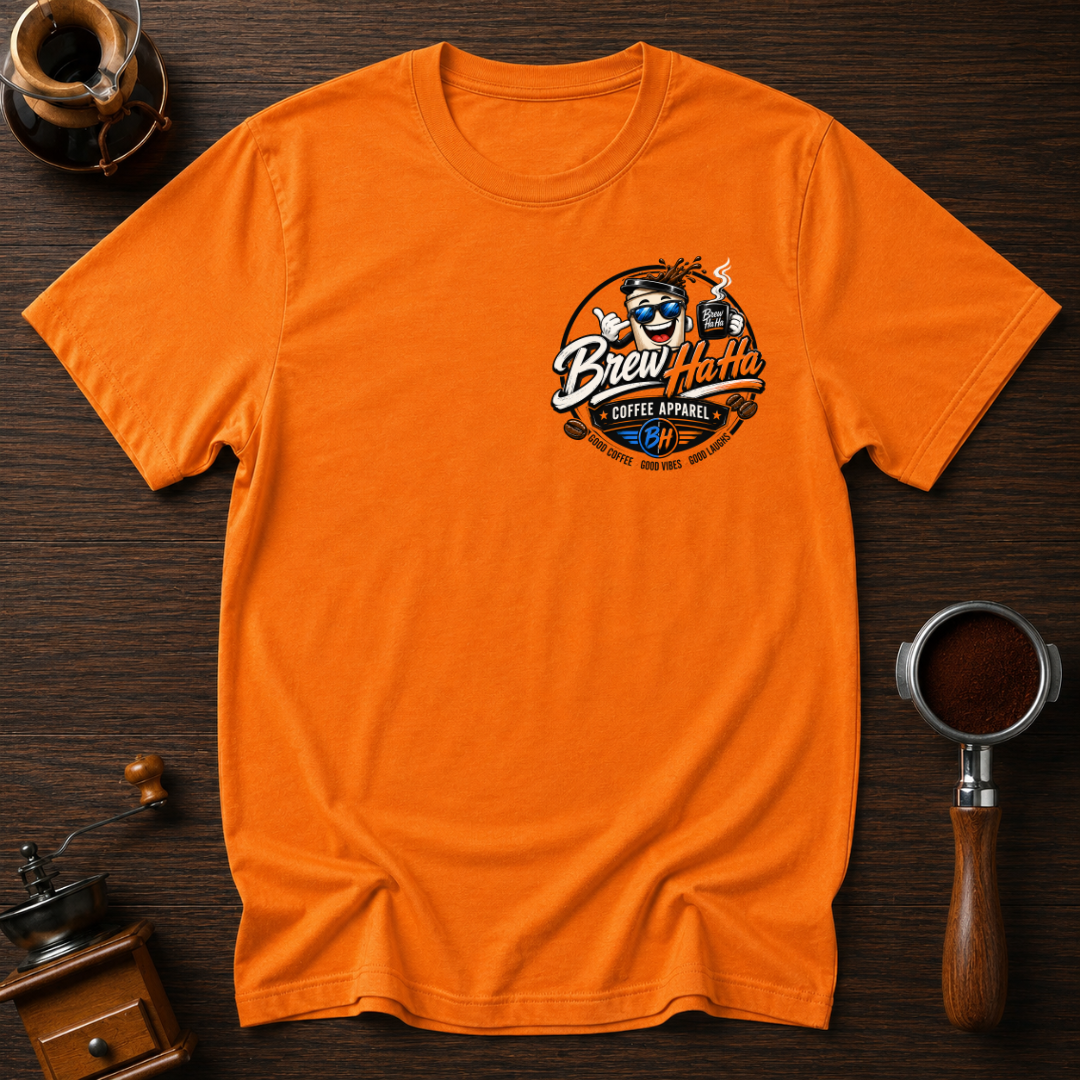 Brew HaHa Double Sided Logo Dyed T-shirt