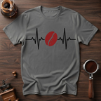 My Heart Beats for Coffee Dyed T-Shirt
