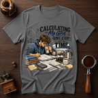 Calculating My GPA One Cup at a Time Dyed T-shirt