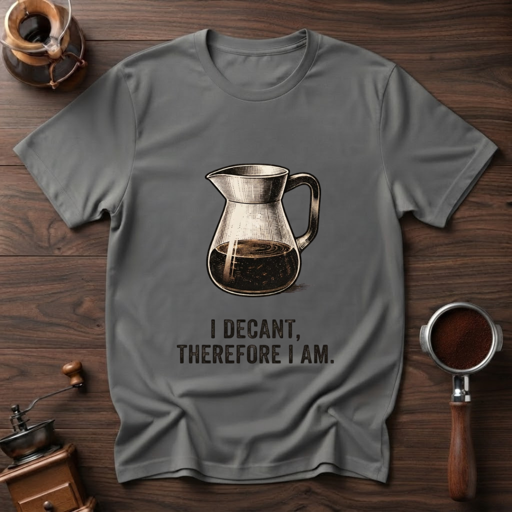 I Decant Therefore I Am Dyed T-shirt