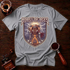 Roast of Ages Shirt, Funny Heavy Metal Coffee Tee, 80s Metal Band Parody Shirt, Rocker Coffee Lover Gift, Vintage Garment Dyed T-Shirt