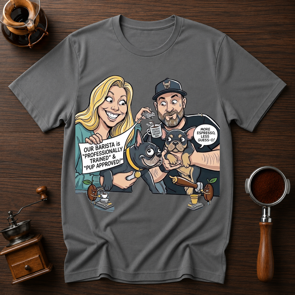 Professionally Trained & Pup Approved Dyed T-shirt