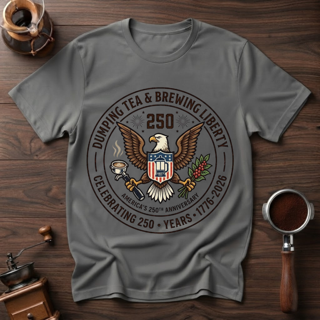 Dumping Tea Brewing Liberty Dyed T-shirt