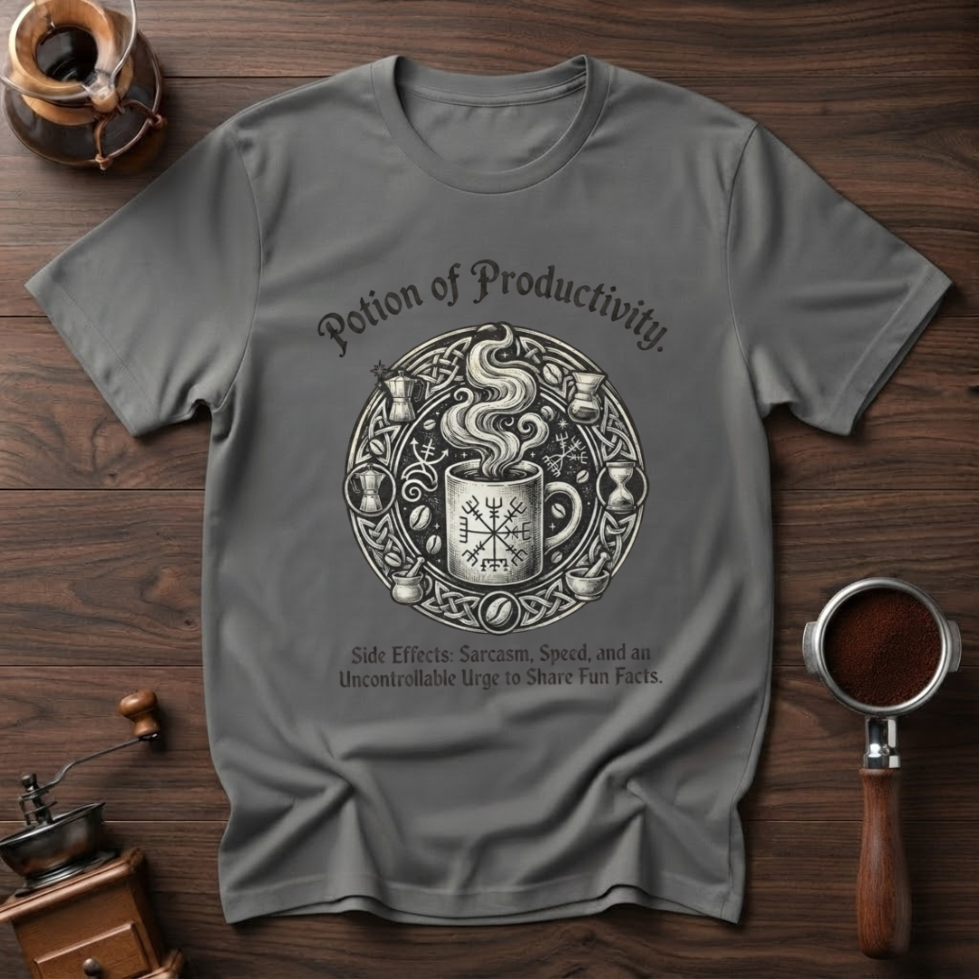 The Coffee Spell Dyed T-shirt