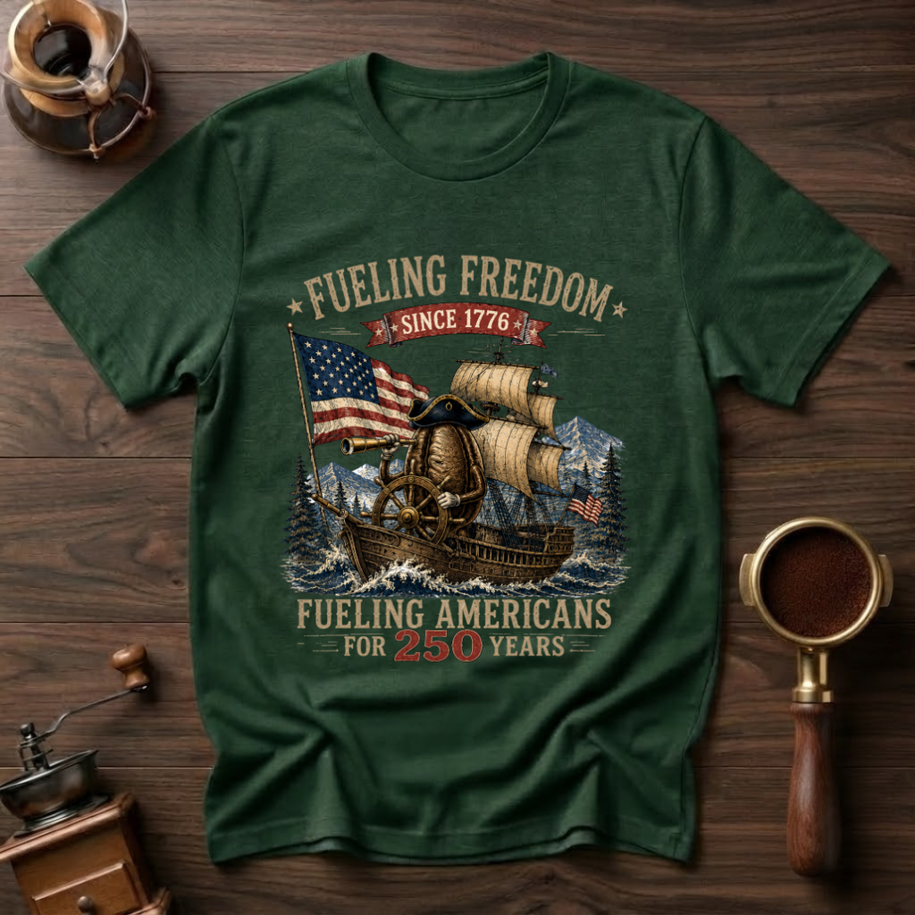 Journey to 250 Years of Freedom Dyed T-shirt