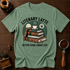 Litterary Latte Dyed T-shirt