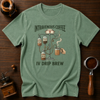 Intravenous Coffee Dyed T-shirt