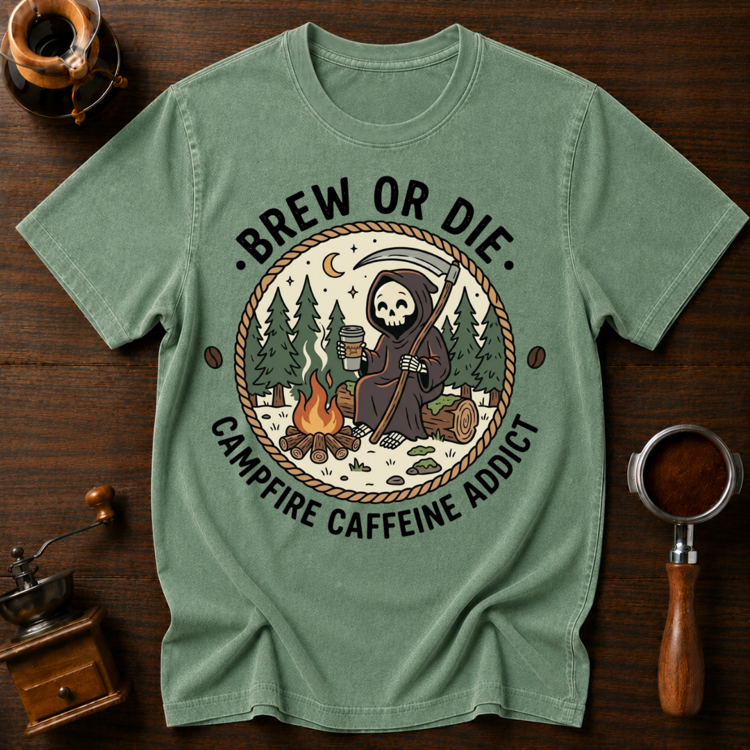 Brew or Die Dyed T-shirt