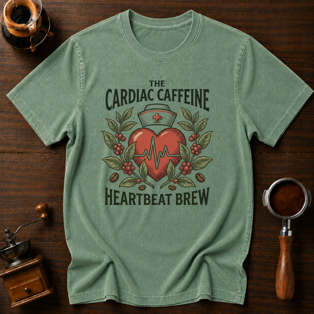 The Cardiac Caffeine Dyed T-shirt