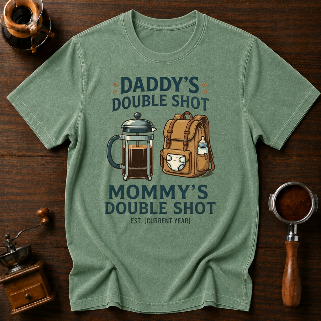 Mom & Dad's Double Shot Dyed T-shirt